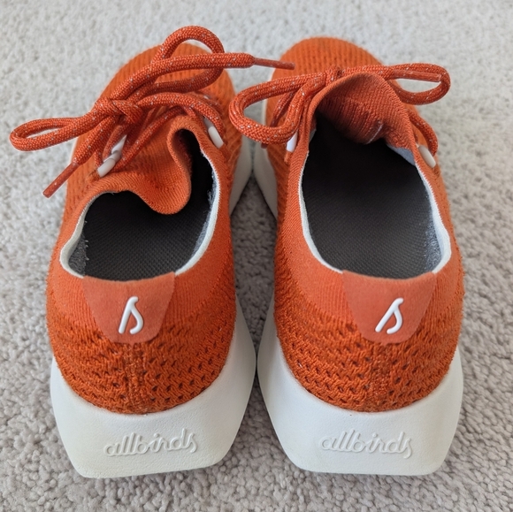 Allbirds Tree Dasher 2 Women's Size 8 Orange Running Athletic Slip On Comfort - Picture 3 of 10